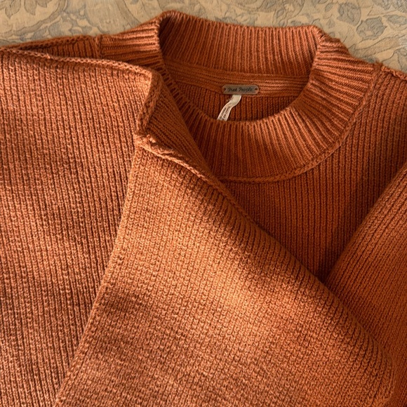 RUST colour Free people easy street tunic - Picture 8 of 11